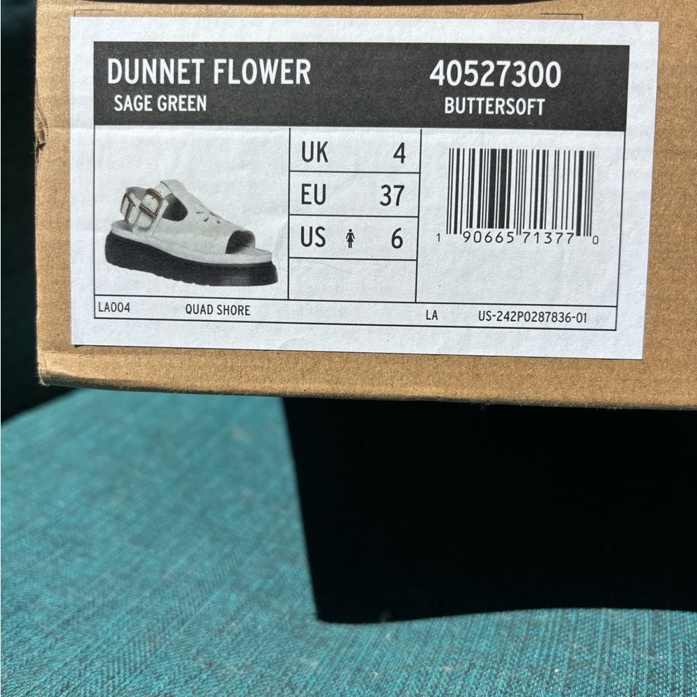 Dr. Martens dunnet flower Sandals - sage green - Picture 4 of 5